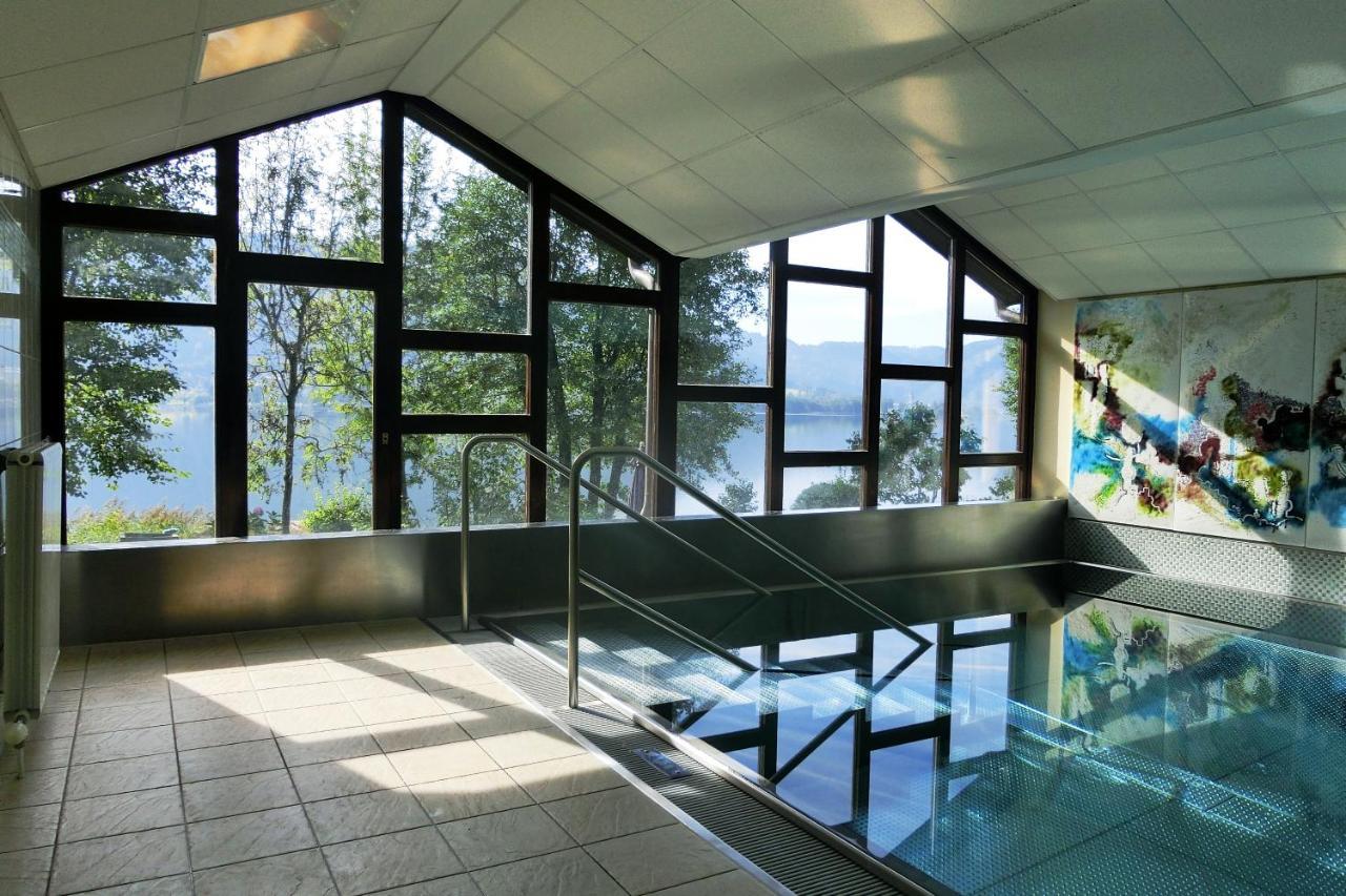 Maren Seeblick Appartement Haus Haensel&Gretel Direkt Am Ossiacher See Mit Hallenbad Stiegl Εξωτερικό φωτογραφία