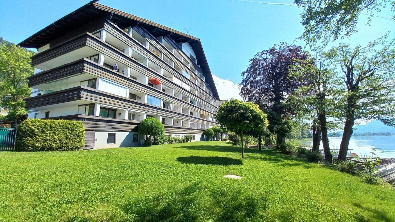 Maren Seeblick Appartement Haus Haensel&Gretel Direkt Am Ossiacher See Mit Hallenbad Stiegl Εξωτερικό φωτογραφία